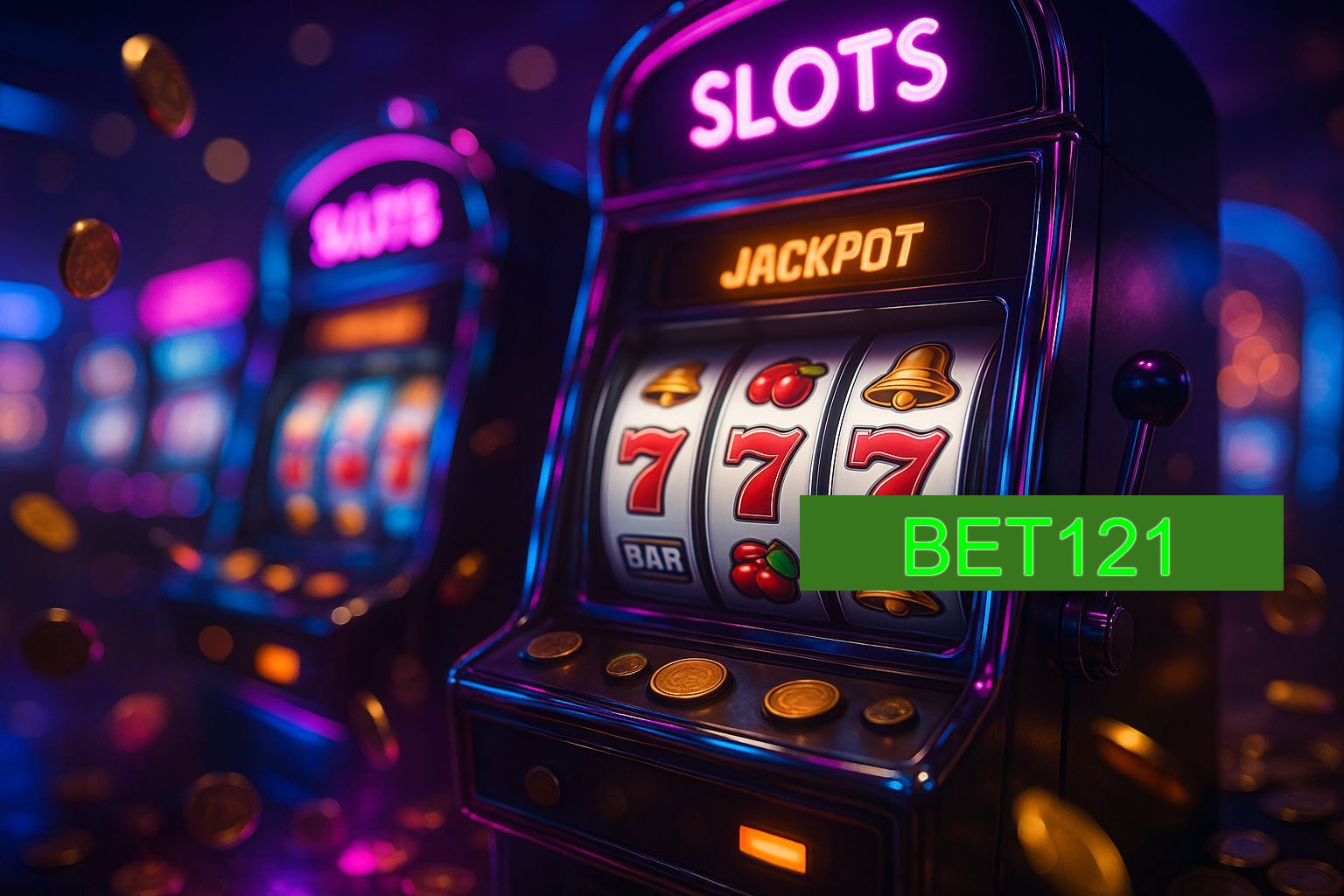 Diversos jogos de caça-níqueis